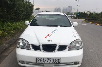 Daewoo Lacetti EX 1.6 MT 2005 - Cần bán xe Daewoo Lacetti đời 2005, màu trắng, số sàn
