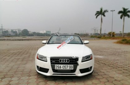 Audi A5   2010 - Cần bán xe Audi A5 đời 2010, màu trắng, nhập khẩu  
