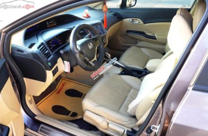 Honda Civic 1.8 AT 2015 - Cần bán lại xe Honda Civic L 1.8AT sản xuất 2015, màu nâu chính chủ