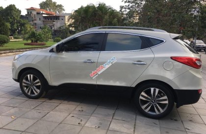 Hyundai Tucson 2.0 AT 2014 - Cần bán lại xe Hyundai Tucson 2.0 AT đời 2014, màu kem (be), nhập khẩu  