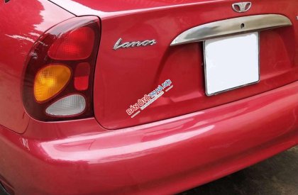 Daewoo Lanos 2001 - Bán Daewoo Lanos năm 2001, màu đỏ, giá tốt