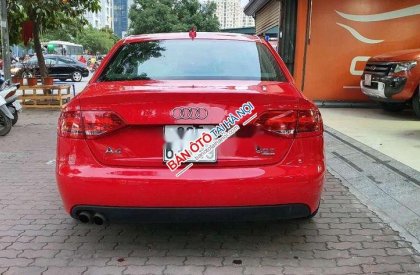 Audi A4 2008 - Cần bán gấp Audi A4 đời 2009, màu đỏ, nhập khẩu, 485tr