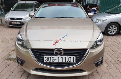 Mazda 3 1.5 AT 2016 - Xe Mazda 3 1.5AT đời 2016, màu vàng, biển đẹp Hà Nội