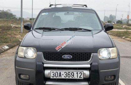 Ford Escape 2002 - Cần bán Ford Escape sản xuất 2002, màu đen số tự động