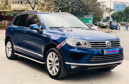 Volkswagen Touareg 2016 - Bán Volkswagen Touareg 3.6 AT năm sản xuất 2016, màu xanh lam, xe nhập  