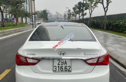 Hyundai Sonata 2.0 AT 2011 - Cần bán Hyundai Sonata 2.0 AT đời 2011, màu trắng, nhập khẩu số tự động, 515 triệu