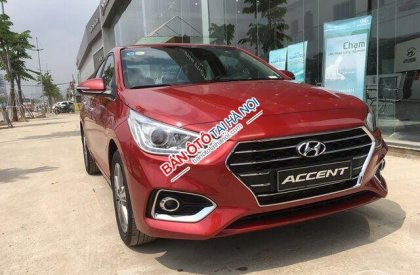 Hyundai Accent 1.4 MT 2020 - Bán xe Hyundai chính hãng: Hyundai Accent 1.4 MT đời 2020, màu đỏ