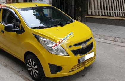 Chevrolet Spark Van 1.0 AT 2011 - Cần bán Chevrolet Spark Van 1.0 AT sản xuất năm 2011, màu vàng, xe nhập