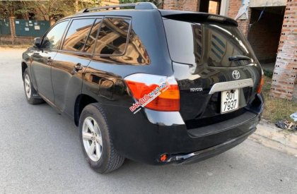 Toyota Highlander 2008 - Cần bán gấp Toyota Highlander đời 2008, màu đen, nhập khẩu giá cạnh tranh