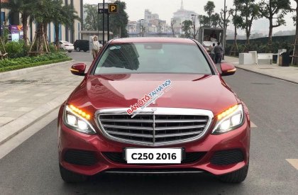 Mercedes-Benz C class  C250   2015 - Bán xe Mercedes C250 năm sản xuất 2015, màu đỏ