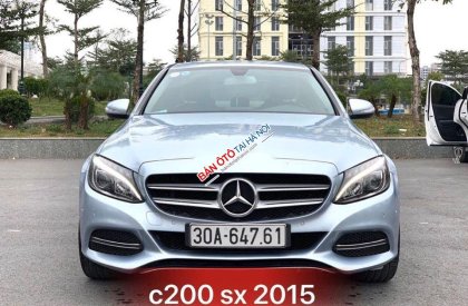 Mercedes-Benz C class  C200  2015 - Cần bán gấp Mercedes C200 sản xuất năm 2015, màu bạc, 995 triệu