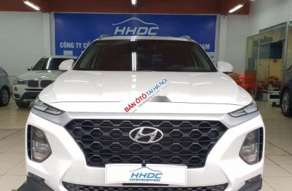 Hyundai Santa Fe    AT 2019 - Bán xe Hyundai Santa Fe AT năm sản xuất 2019, màu trắng