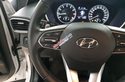 Hyundai Santa Fe    AT 2019 - Bán xe Hyundai Santa Fe AT năm sản xuất 2019, màu trắng