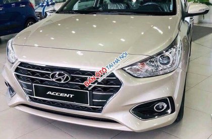 Hyundai Accent 1.4 AT 2020 - Hyundai Long Biên - Bán Hyundai Accent 1.4 AT sản xuất 2020, màu vàng cát