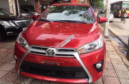 Toyota Yaris   2015 - Bán Toyota Yaris G 2015, màu đỏ, odo 3 vạn