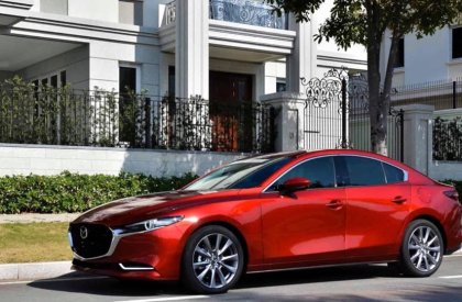 Mazda 3    2019 - Cần bán xe Mazda 3 sản xuất 2019, màu đỏ, 734tr