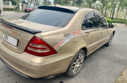 Mercedes-Benz C class 2002 - Cần bán Mercedes C200 đời 2002, màu ghi vàng xe gia đình