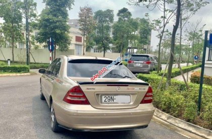 Mercedes-Benz C class 2002 - Cần bán Mercedes C200 đời 2002, màu ghi vàng xe gia đình