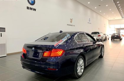 BMW 5 Series   2015 - Bán xe BMW 520i đời 2015, màu xanh lam, xe nhập