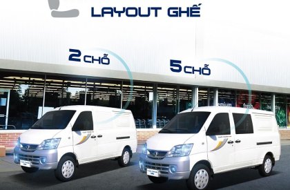 Thaco TOWNER 2020 - Xe tải Thaco Towner tải Van 2020 2 chỗ ngồi, tải 490 nâng tải 945 kg, hỗ trợ trả góp