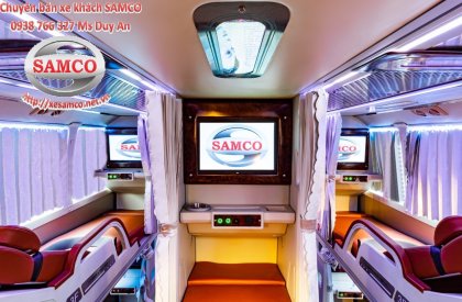 Hyundai Xe khách 2020 - Bán xe khách Samco Primas Limousine 34 giường nằm cao cấp động cơ Hyundai 380ps