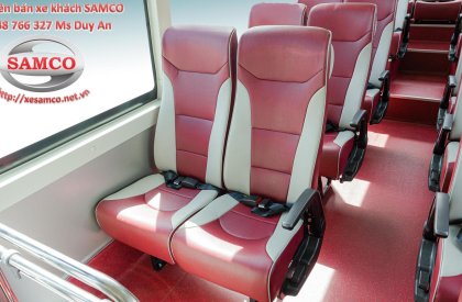 Isuzu NQR 2020 - Bán xe khách Samco 29 chỗ ngồi động cơ Isuzu Nhật Bản 5.2cc
