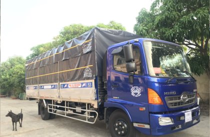 Xe tải 5 tấn - dưới 10 tấn 2021 - Bán xe tải Hino 2021, màu xanh lam, nhập khẩu, giá 800tr