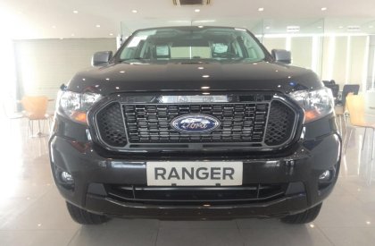 Ford Ranger 2021 - Bán Ranger XLS bản tự động 1 cầu màu đen đời 2021 tại lào cai, hỗ trợ trả góp