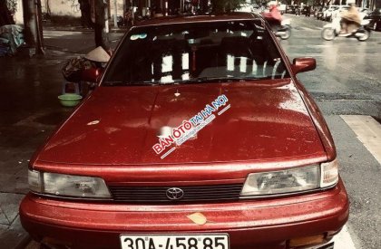 Toyota Camry 1990 - Cần bán Toyota Camry sản xuất năm 1990, màu đỏ, nhập khẩu, 120tr