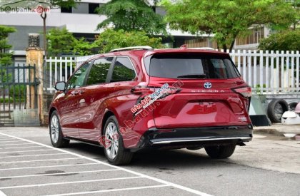 Toyota Sienna   Platinum 2.5 AT AWD  2021 - Cần bán xe Toyota Sienna Platinum 2.5 AT AWD đời 2021, màu đỏ, xe nhập