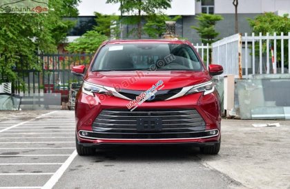 Toyota Sienna   Platinum 2.5 AT AWD  2021 - Cần bán xe Toyota Sienna Platinum 2.5 AT AWD đời 2021, màu đỏ, xe nhập