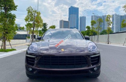 Porsche Macan   S  2015 - Cần bán xe Porsche Macan S 2015, màu nâu, nhập khẩu 