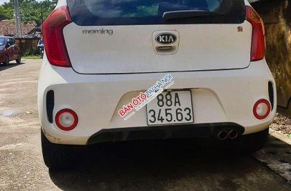 Kia Morning   Si MT 2016 - Bán xe Kia Morning Si MT năm sản xuất 2016, màu trắng xe gia đình giá cạnh tranh