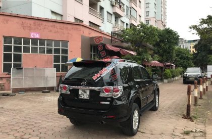 Toyota Fortuner   G   2013 - Bán Toyota Fortuner G 2013, màu đen còn mới, 610 triệu