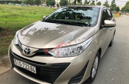 Toyota Vios   E 2018 - Cần bán gấp Toyota Vios E năm sản xuất 2018, màu ghi vàng