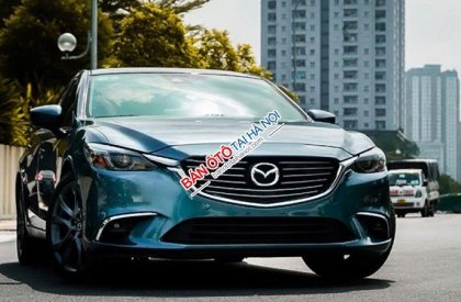 Mazda 6   Premium  2017 - Bán ô tô Mazda 6 Premium năm sản xuất 2017, màu xanh lam  