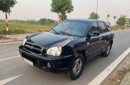 Hyundai Santa Fe    2002 - Bán Hyundai Santa Fe sản xuất năm 2002, màu đen, nhập khẩu  