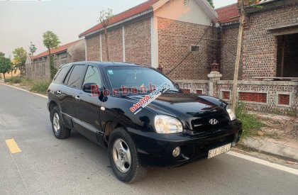 Hyundai Santa Fe    2002 - Bán Hyundai Santa Fe sản xuất năm 2002, màu đen, nhập khẩu  