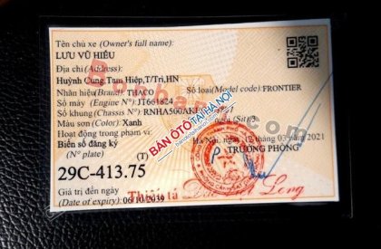 Kia Frontier     2014 - Cần bán lại xe Kia Frontier đời 2014, màu xanh lam 