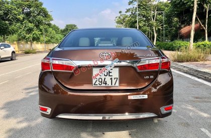 Toyota Vios  1.8G 2017 - Bán Toyota Vios 1.8G sản xuất 2017, màu nâu chính chủ, 605 triệu