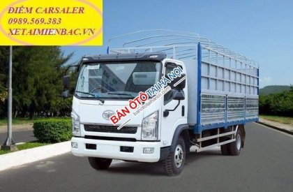 Howo La Dalat 2017 - Cần bán xe FAW xe tải thùng đời 2017, màu trắng, 395 triệu