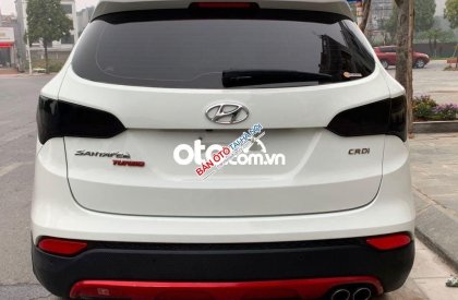 Hyundai Santa Fe CRDI 2014 - Bán Hyundai Santa Fe CRDI đời 2014, màu trắng xe gia đình