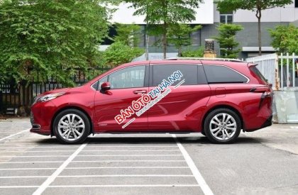 Toyota Sienna Platinum  2021 - Bán xe Toyota Sienna Platinum năm sản xuất 2021, màu đỏ, nhập khẩu nguyên chiếc