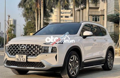 Hyundai Santa Fe AT 2021 - Cần bán xe Hyundai Santa Fe AT đời 2021, màu trắng