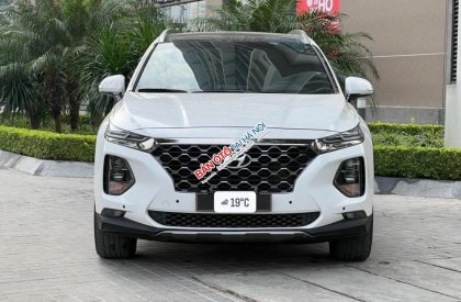 Hyundai Santa Fe  Premium 2020 - Cần bán gấp Hyundai Santa Fe Premium sản xuất 2020, màu trắng