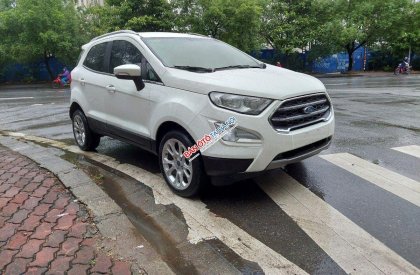 Ford EcoSport   Titanium  2018 - Bán Ford EcoSport Titanium sản xuất 2018, màu trắng, giá 529tr