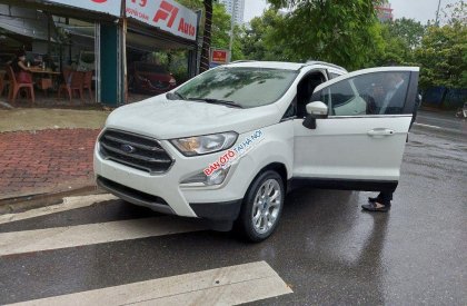 Ford EcoSport   Titanium  2018 - Bán Ford EcoSport Titanium sản xuất 2018, màu trắng, giá 529tr