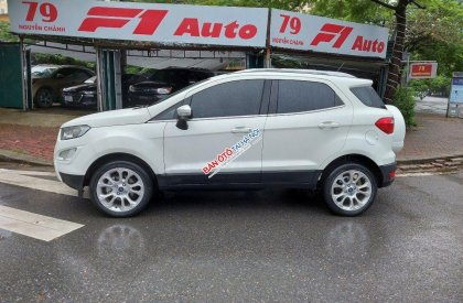 Ford EcoSport   Titanium  2018 - Bán Ford EcoSport Titanium sản xuất 2018, màu trắng, giá 529tr