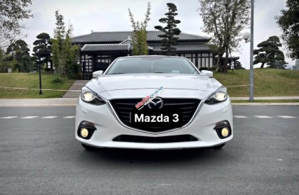 Mazda 3 2015 - Bán Mazda 3 bản 2.0 2015 màu trắng, xe cực đẹp, cực hiếm, giá tốt 485tr