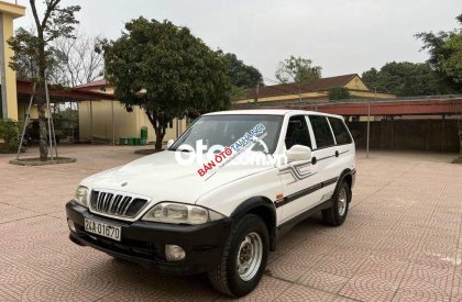 Ssangyong Musso 2003 - Xe Ssangyong Musso sản xuất 2003, màu trắng, 100 triệu